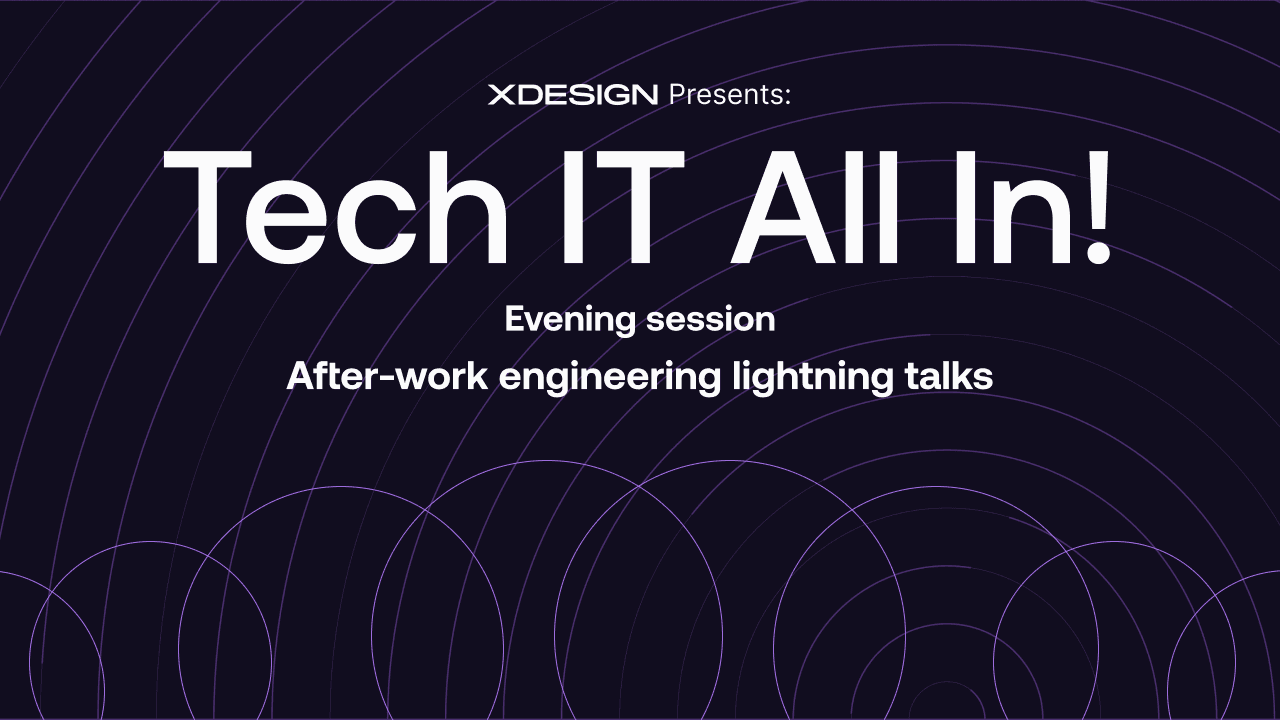 Tech IT All In! after-work engineering lightning talks