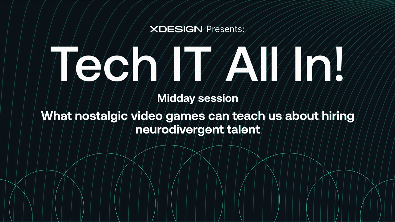 Tech IT All In midday session on hiring neurodivergent talent